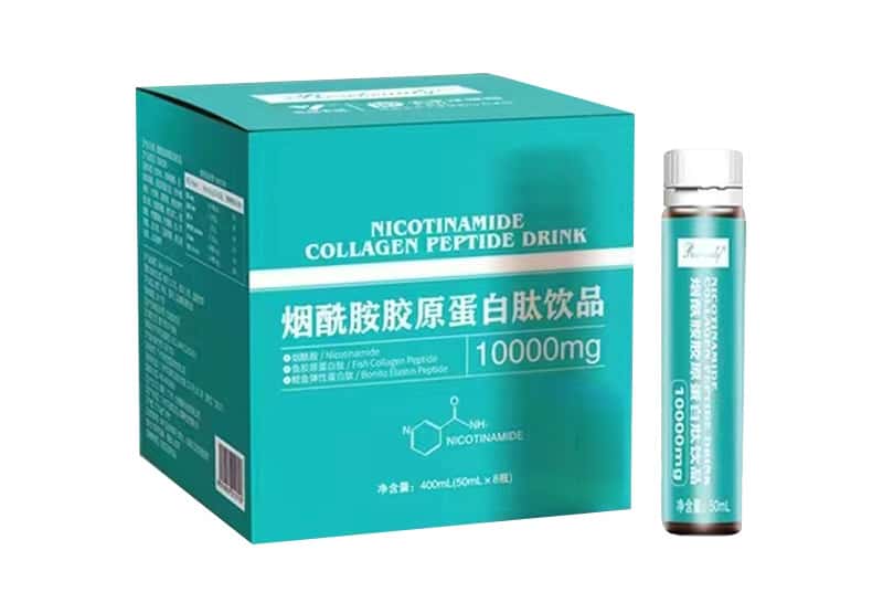 烟酰胺胶原蛋白肽饮品OEM 女性滋补小分子肽口服液贴牌代加工厂家